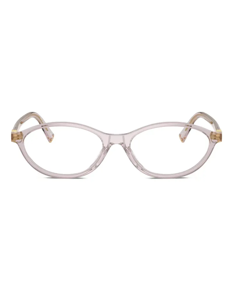 Miu Miu logo-detail glasses - Rosa Rosa