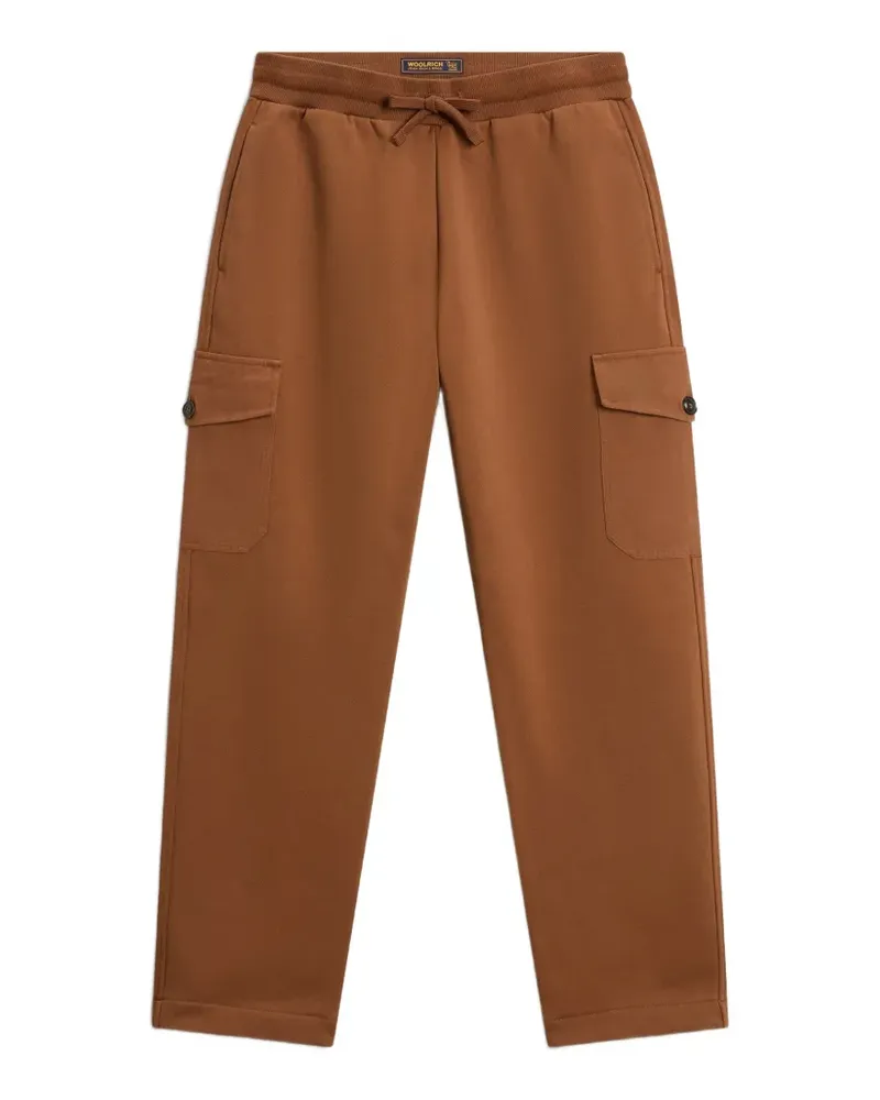 Woolrich Jogginghose mit aufgesetzter Tasche - Braun Braun