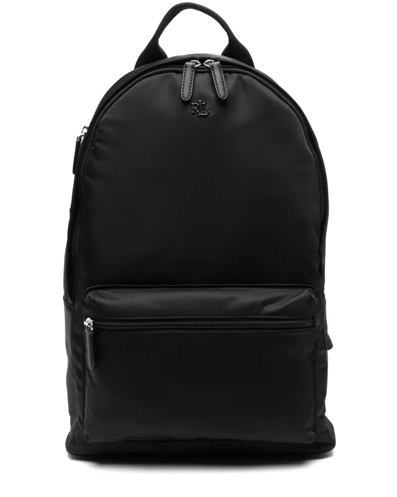 Ralph Lauren Mittelgroßer Stevie Rucksack - Schwarz Schwarz
