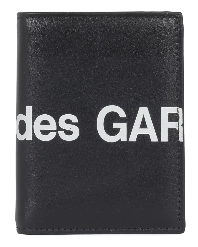 Comme des Garçons Huge Logo wallet - Schwarz Schwarz