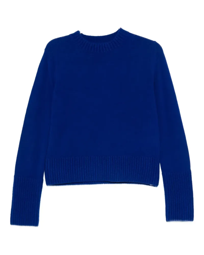 Sacai Klassischer Kaschmirpullover - Blau Blau