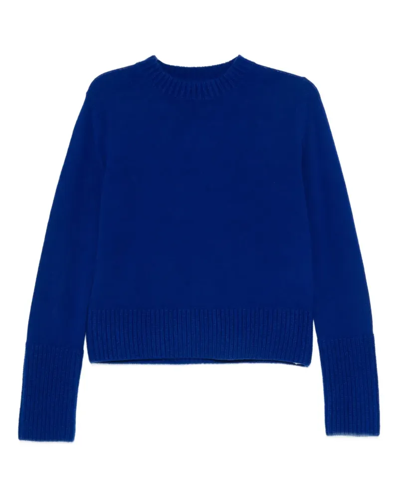 Sacai Klassischer Kaschmirpullover - Blau Blau