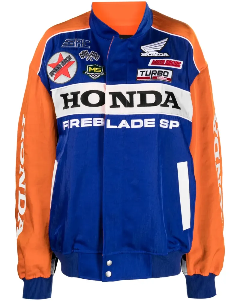 Junya Watanabe Bomberjacke im Oversized-Look - Blau Blau