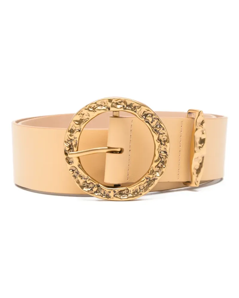 Zimmermann Solena buckled belt - Nude Nude
