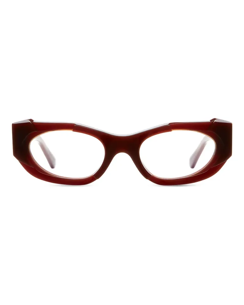 KUBORAUM k62 geometric-shape glasses - Braun Braun