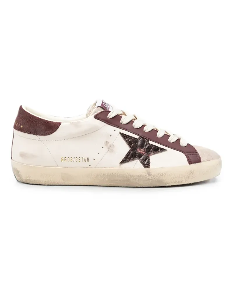 Golden Goose Super-Star Sneakers im Used-Look - Nude Nude