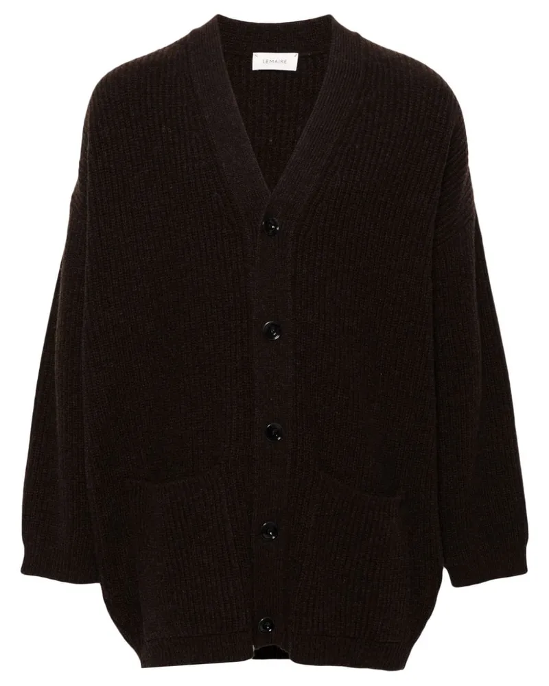 Christophe Lemaire Klassischer Cardigan - Braun Braun