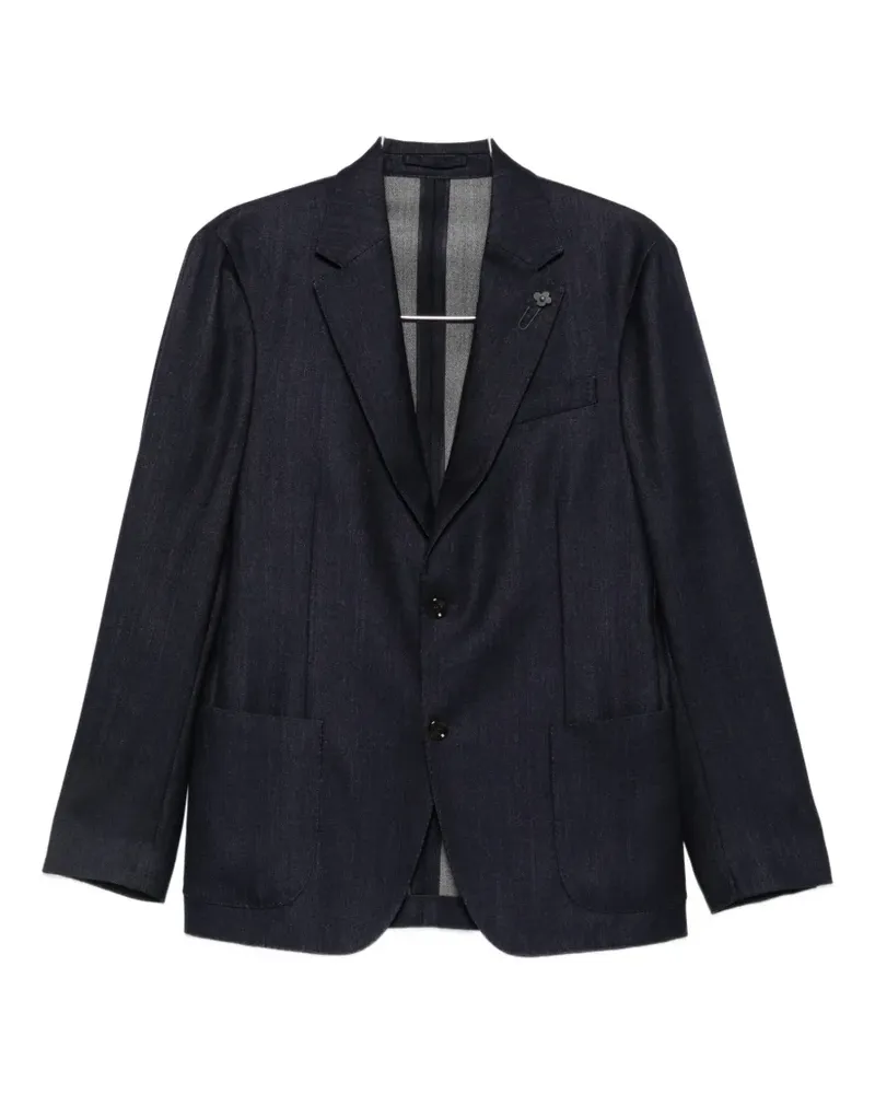 LARDINI Einreihiger Anzug - Blau Blau