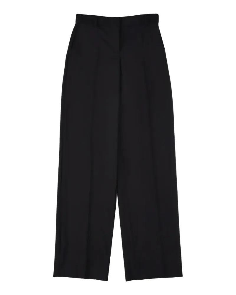 Stella McCartney Hose aus Canvas - Schwarz Schwarz