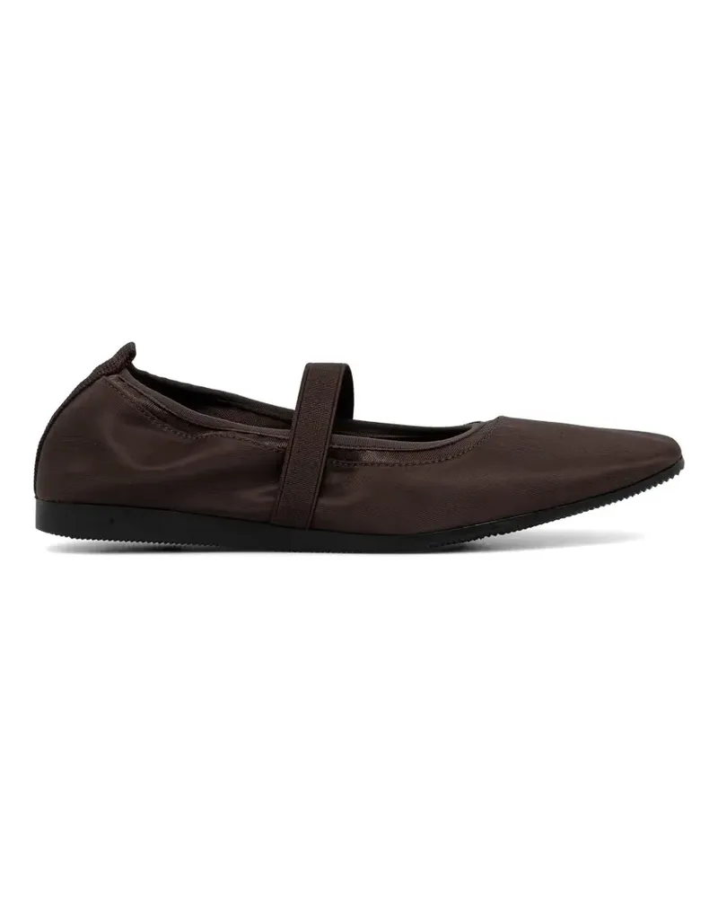 Vagabond Hillary elasticated-strap ballet flats - Braun Braun