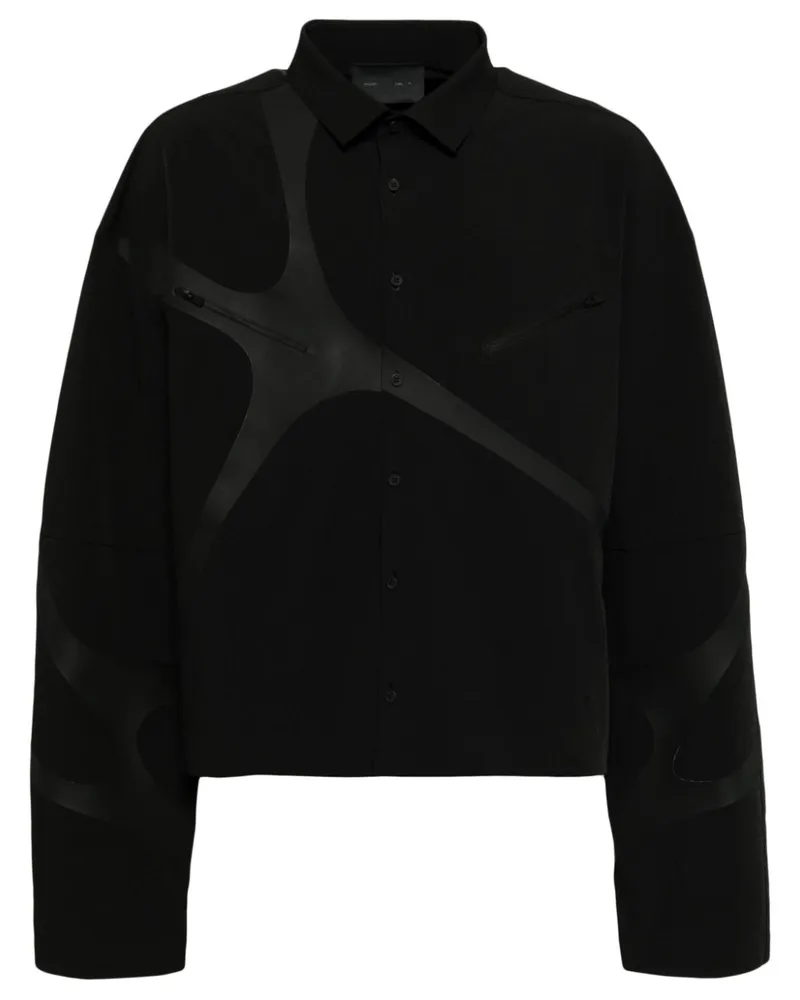 Heliot Emil Insterno Hemdjacke - Schwarz Schwarz