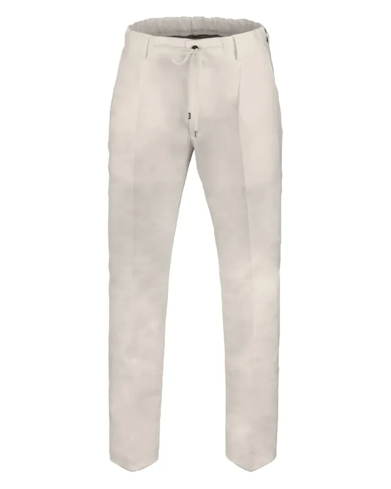 MOORER Hose mit Kordelzug - Nude Nude