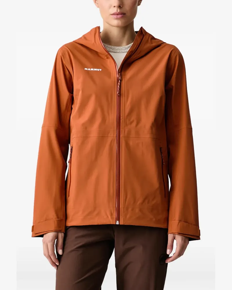 Mammut Linard Guide HS hooded jacket - Orange Orange