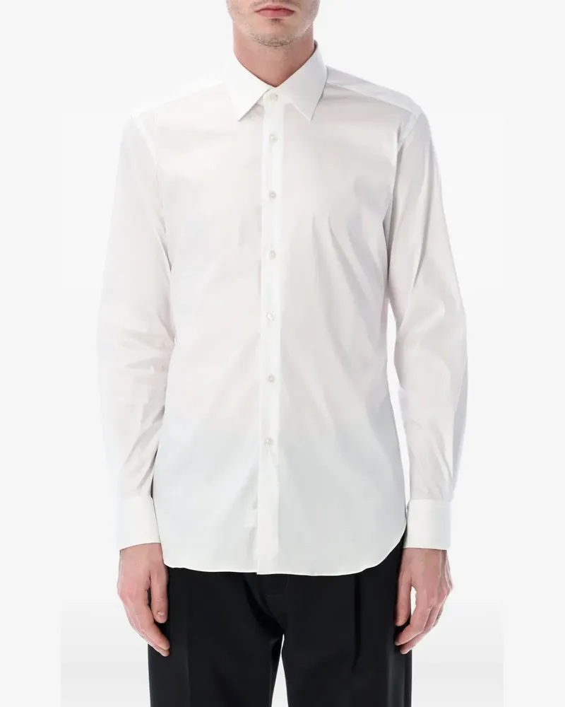 XACUS Tailor long-sleeve shirt - Weiß Weiß