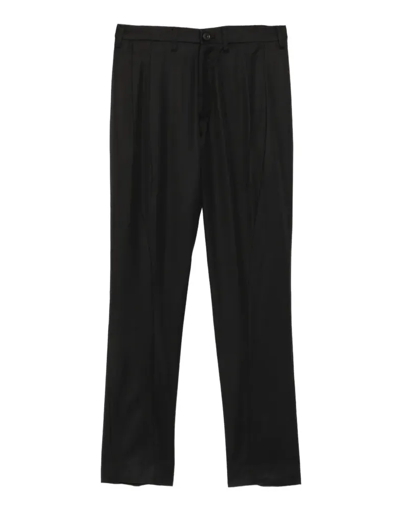 Julius Hose mit abgerundeten Nähten - Schwarz Schwarz