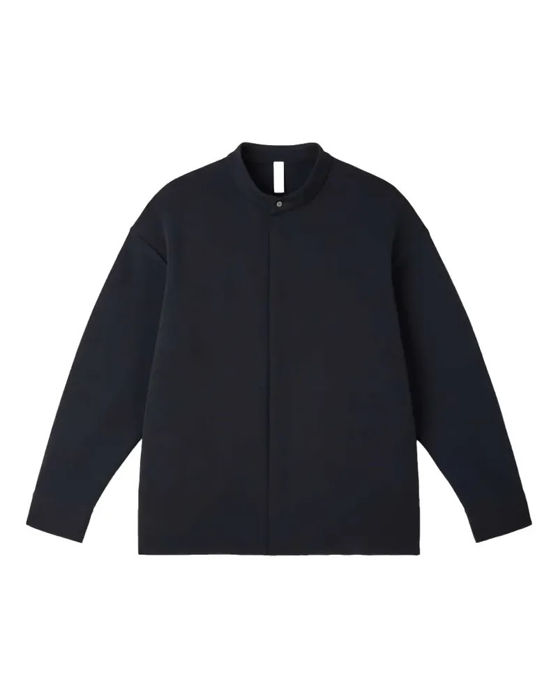 CFCL Soft Milan stand-collar long-sleeve shirt - Blau Blau