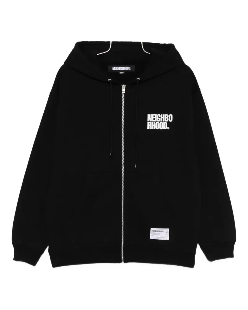 Neighborhood zip hoodie - Schwarz Schwarz