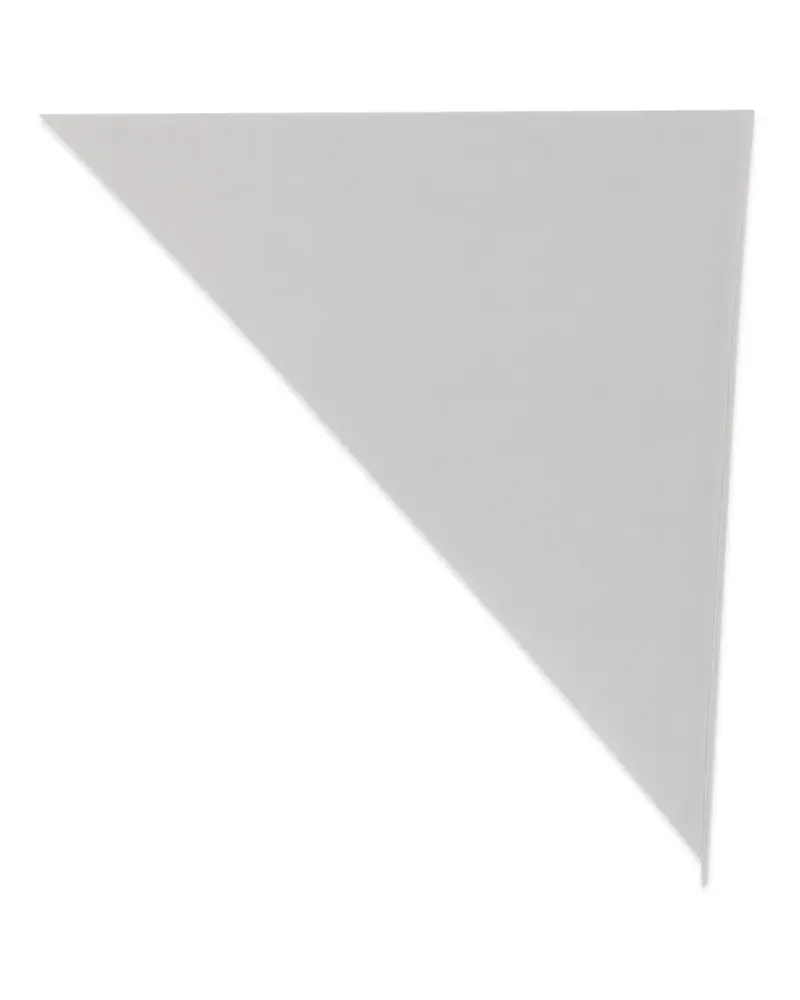 Norma Kamali Schal mit Triangel-Form - Grau Grau