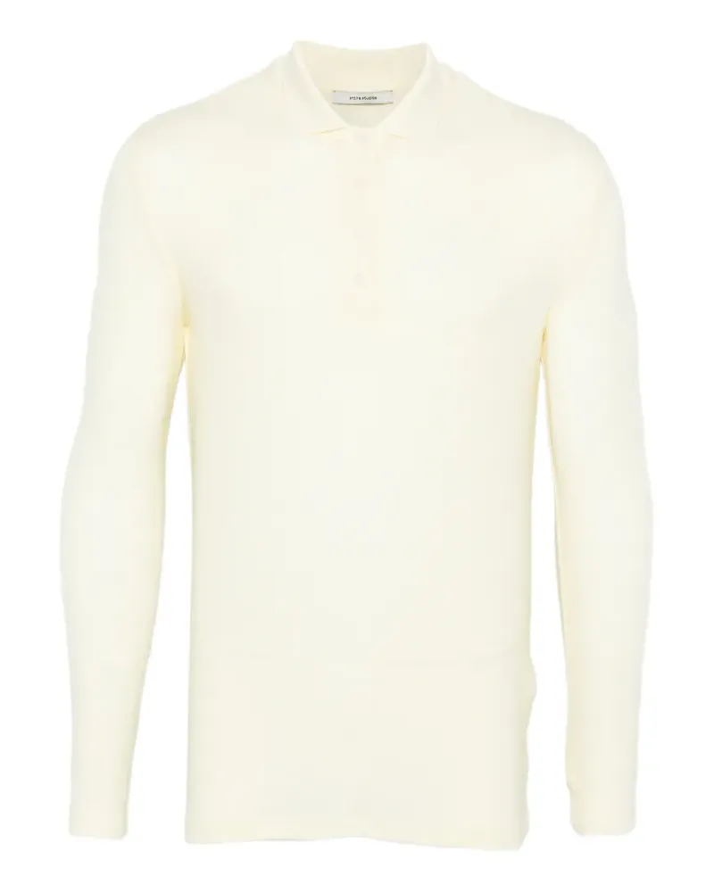 Entire Studios long-sleeve polo shirt - Gelb Gelb