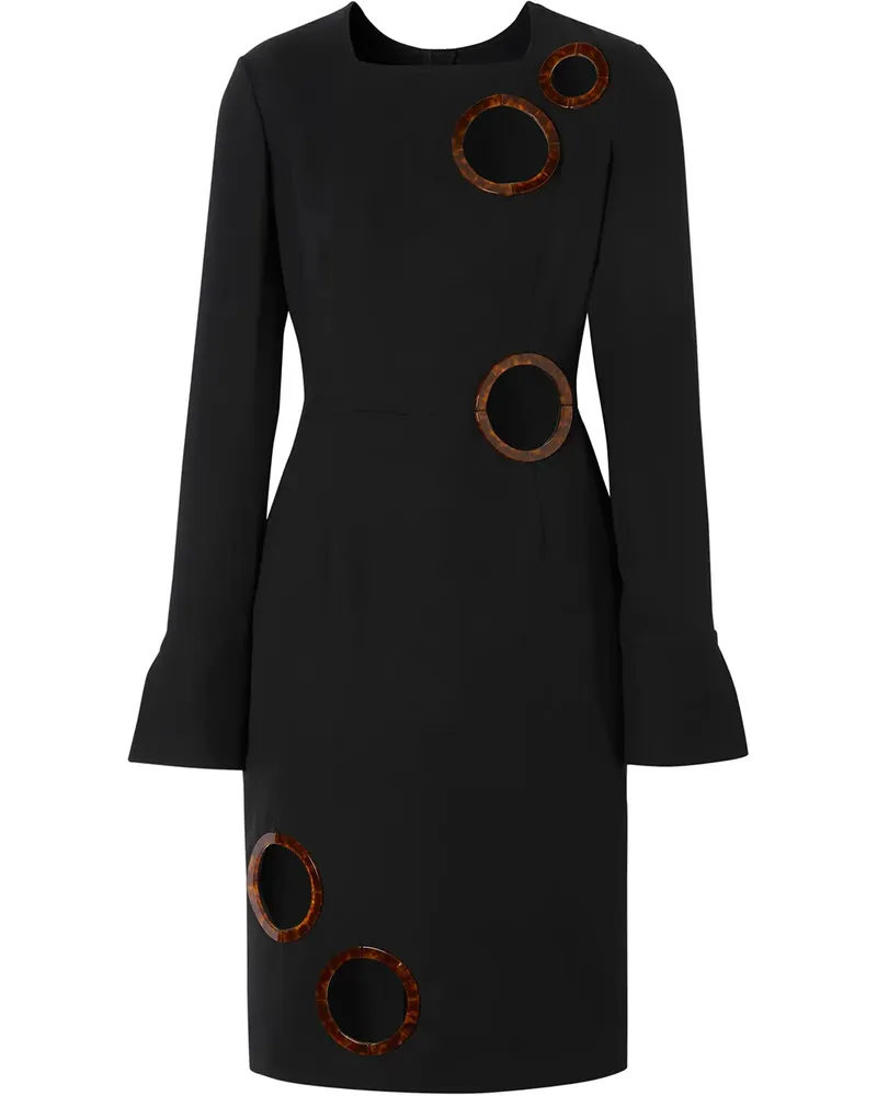 Burberry Kleid mit Cut-Outs - Schwarz Schwarz