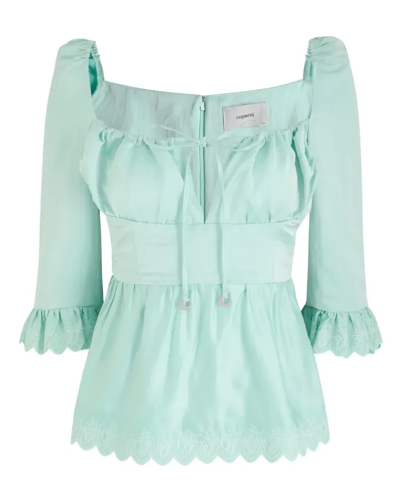 COPERNI scoop-neck top - Blau Blau