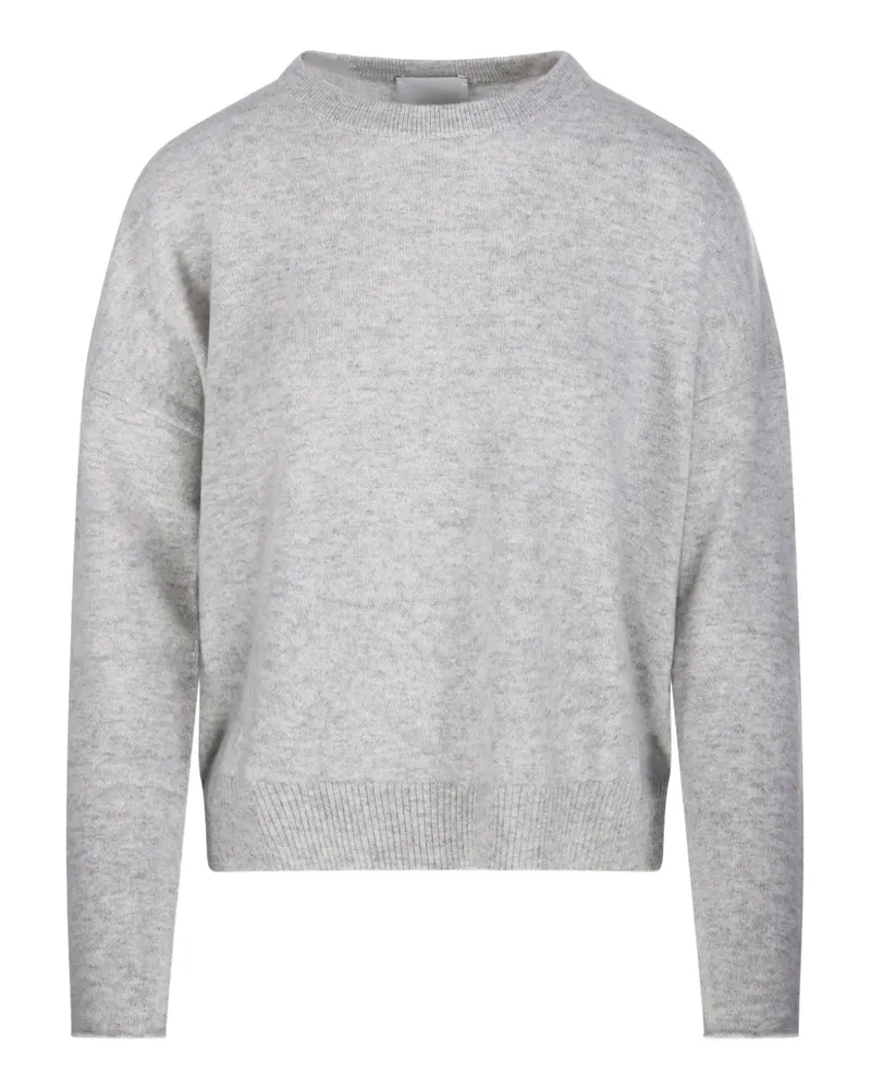 ALLUDE Pullover mit rundem Ausschnitt - Grau Grau