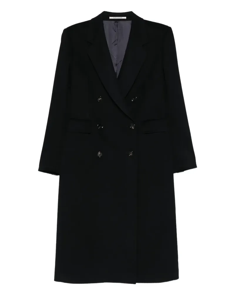 Tagliatore Doppelreihiger Mantel - Blau Blau