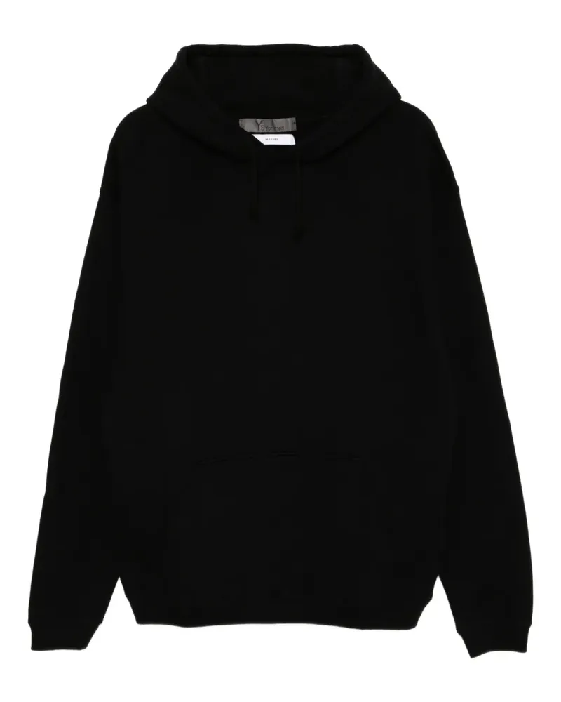 Yohji Yamamoto x Masses Hoodie mit Print - Schwarz Schwarz