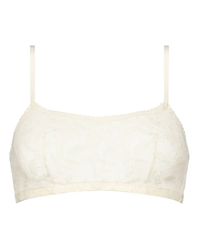 Eres Sport-BH mit Blumen-Print - Nude Nude