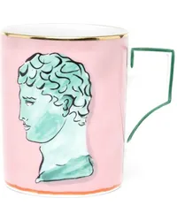 Ginori 1735 Il Viaggio di Nettuno Tasse aus Porzellan Rosa