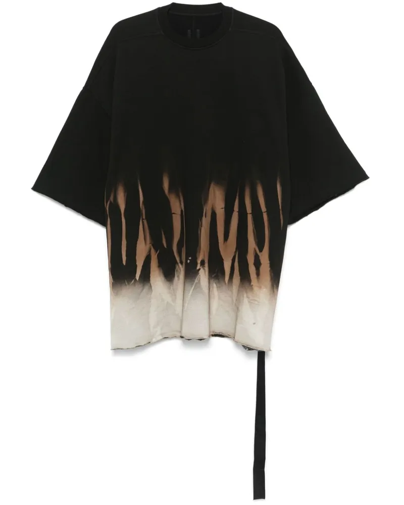 DRKSHDW by Rick Owens Tommy T T-Shirt - Schwarz Schwarz