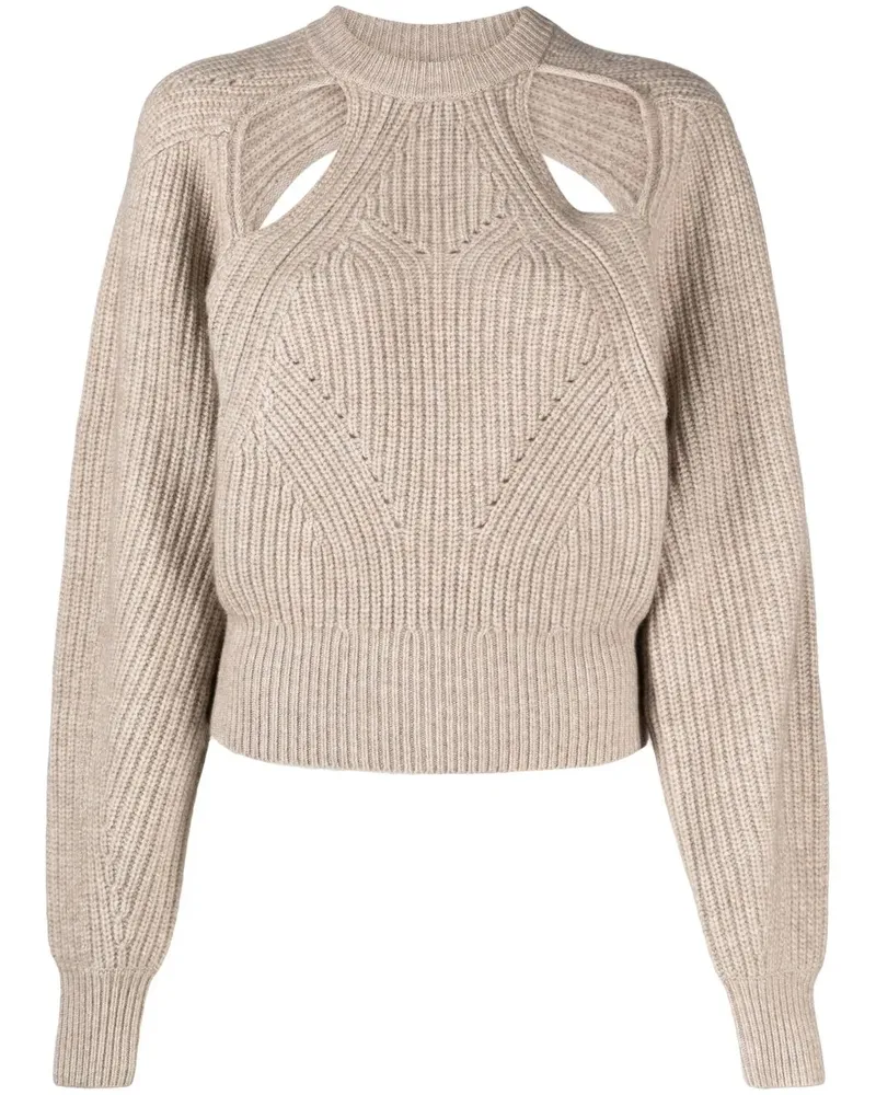 Isabel Marant Pullover mit Cut-Outs - Nude Nude