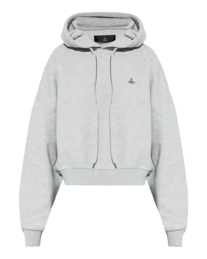 Vivienne Westwood Hoodie mit Orb-Stickerei - Grau Grau