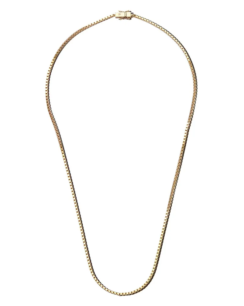 Tom Wood Eckige Halskette - Gold Gold