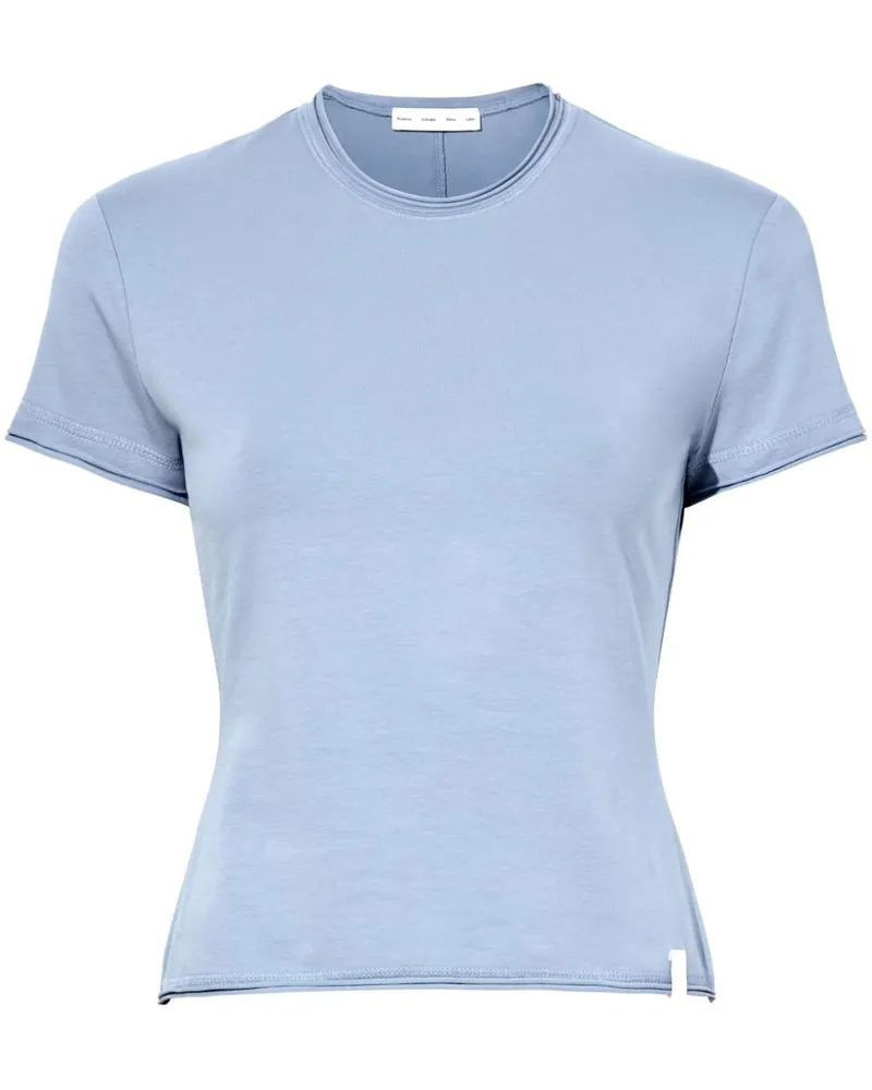 Proenza Schouler T-Shirt aus Jersey - Blau Blau