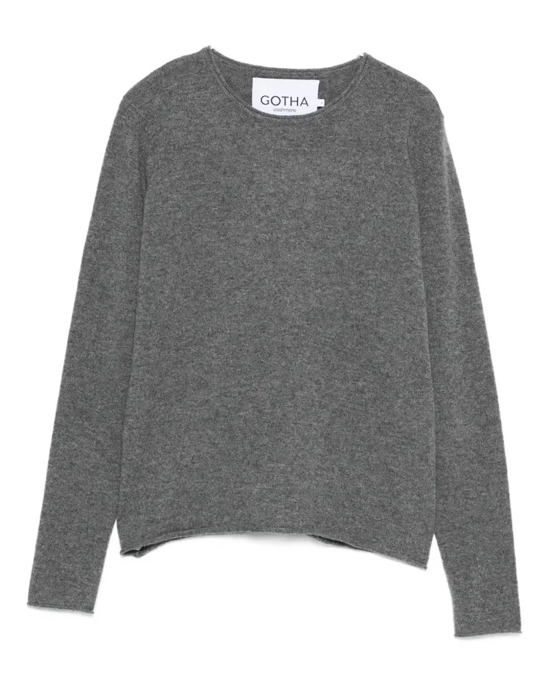 Gotha cashmere sweater - Grau Grau