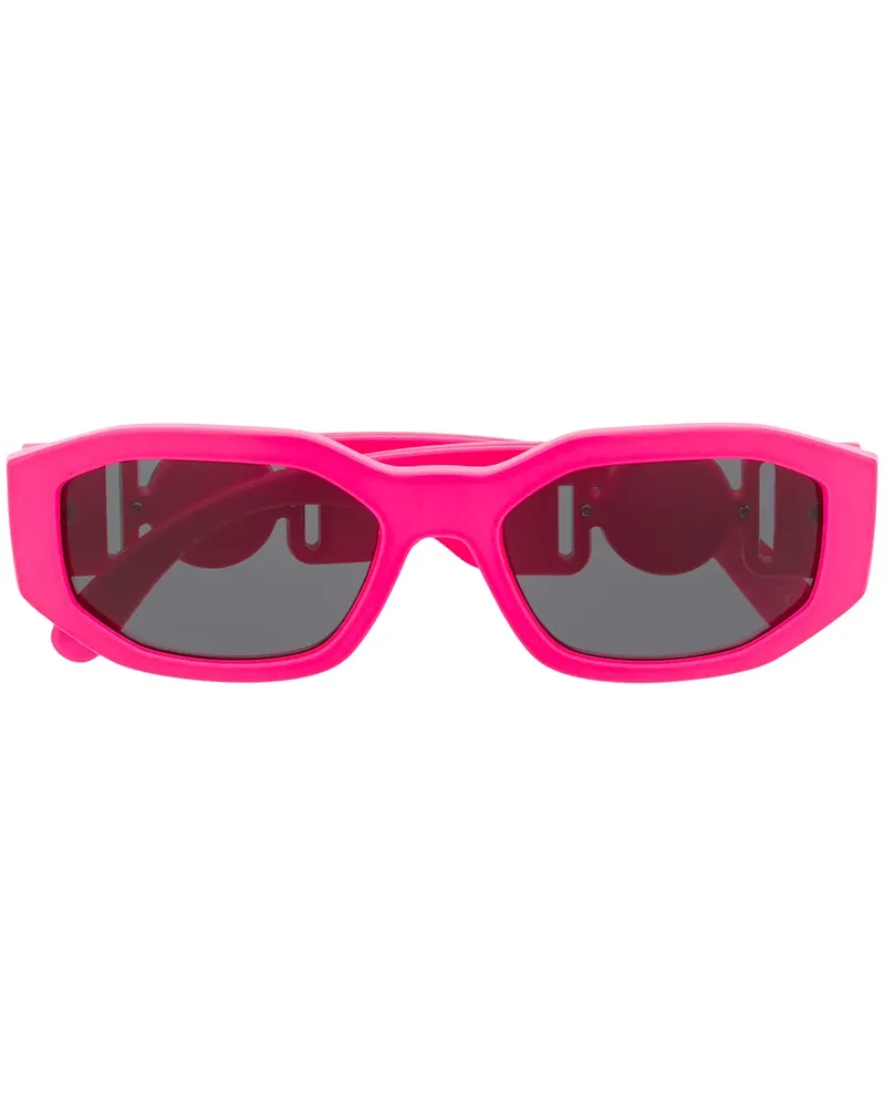 Versace Sonnenbrille mit ovalem Gestell - Rosa Rosa