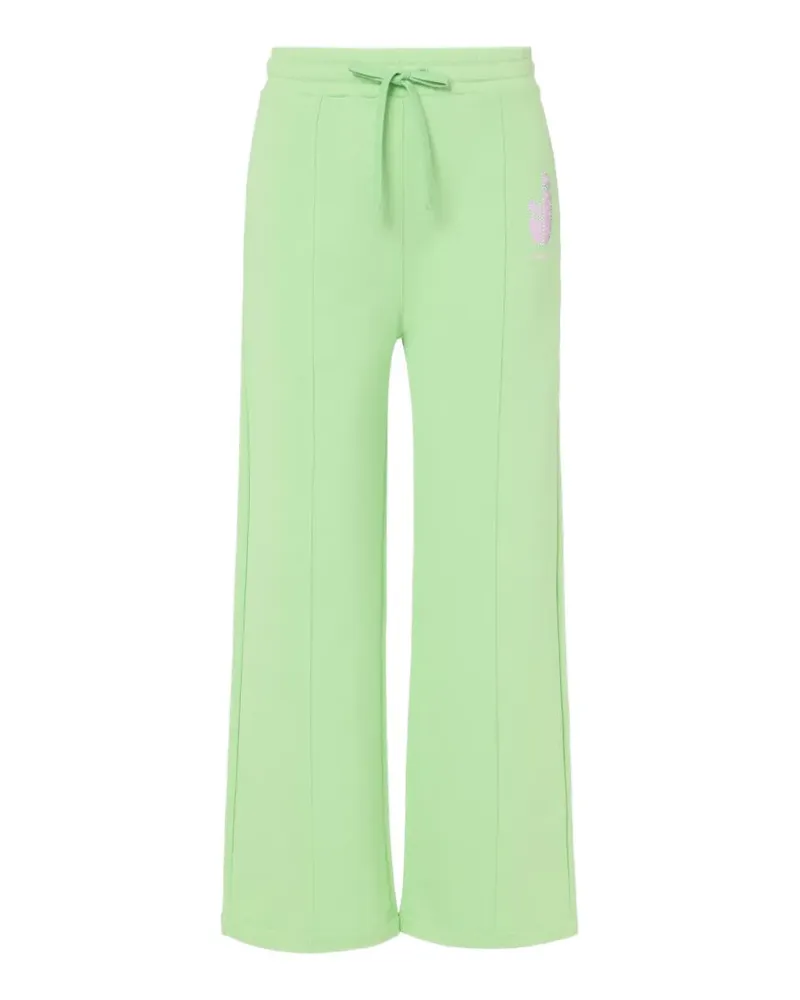 Iceberg rhinestone-embellished drawstring palazzo pants - Grün Grün