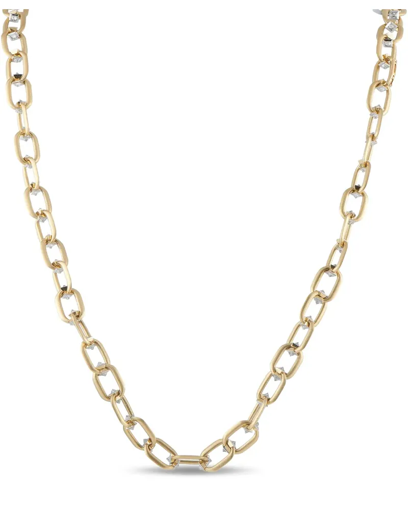 Nikos Koulis diamond chain necklace - Gold Gold