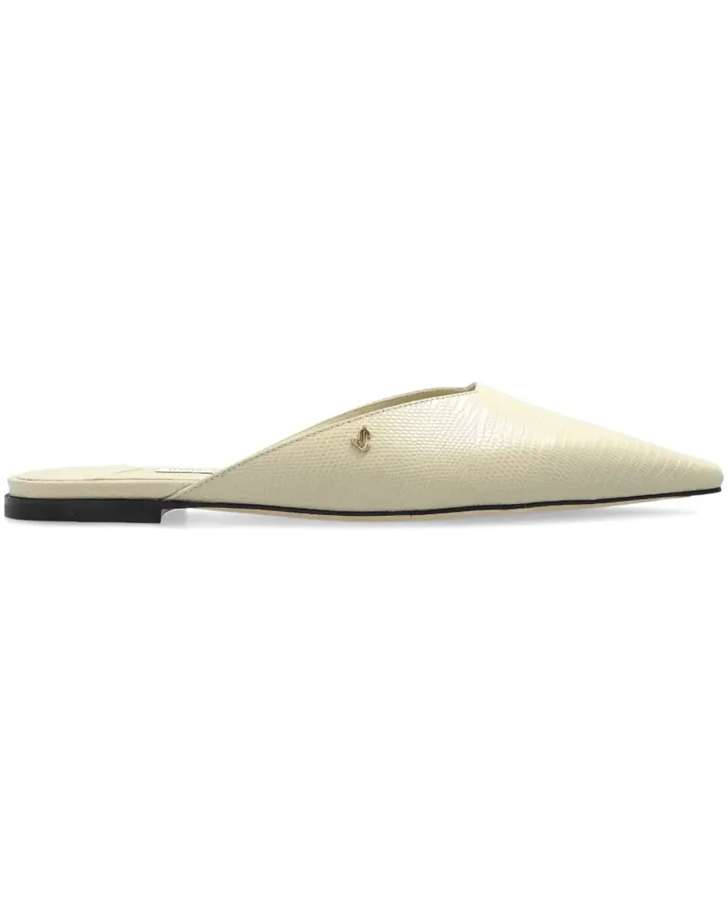 Jimmy Choo Vivi Mules - Nude Nude