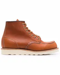 Red Wing Shoes Classic Moc Stiefel Braun