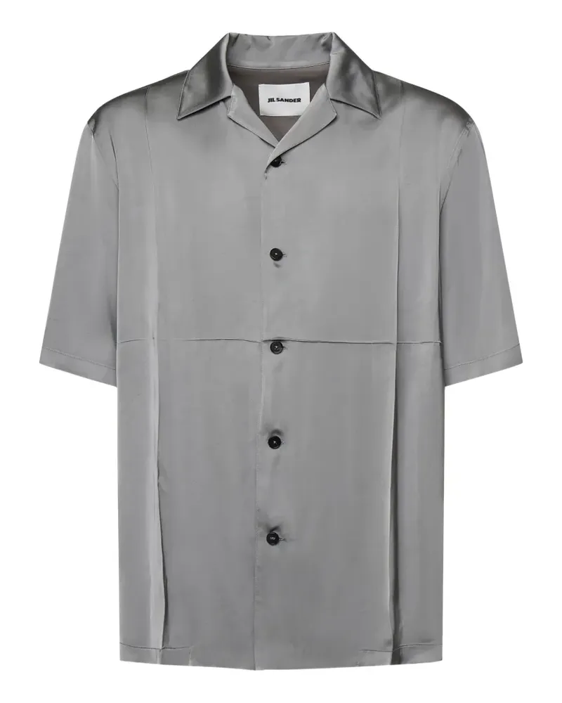 Jil Sander button-fastening shirt - Grau Grau
