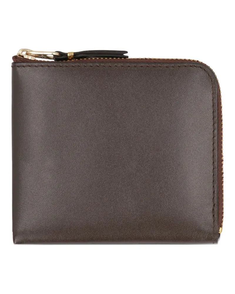 Comme des Garçons Portemonnaie mit Reißverschluss - Braun Braun