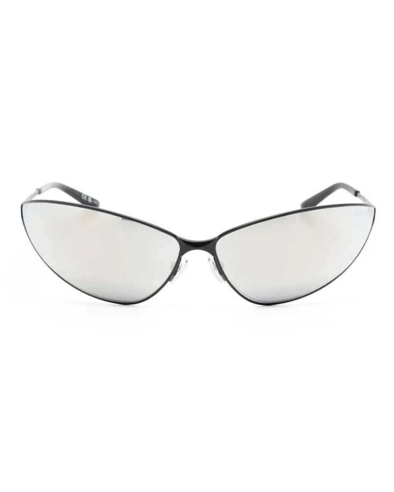 Balenciaga Sonnenbrille mit Oversized-Gestell - Braun Braun