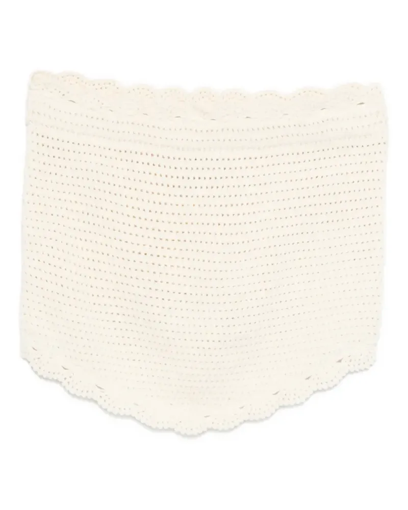 Posse Gehäkeltes Dylan Top - Nude Nude