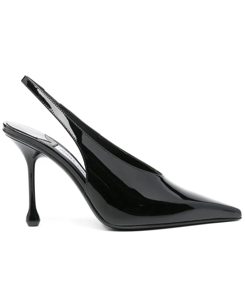 Jimmy Choo Isa Slingback-Pumps 95mm - Schwarz Schwarz