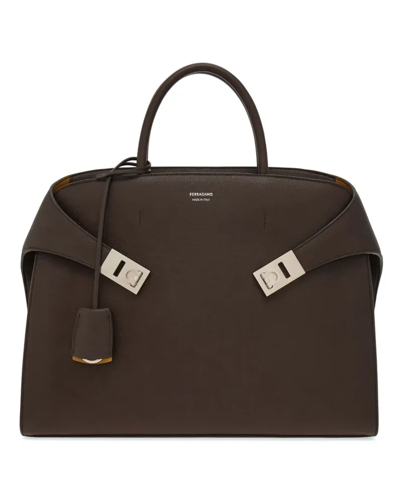 Ferragamo Hug Tote Bag - Braun Braun