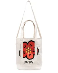 Kenzo Shopper mit Boke Flower Neutrals