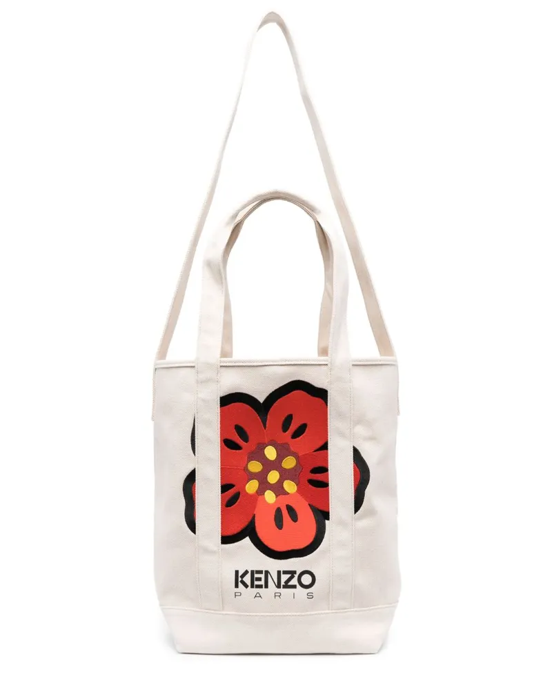 Kenzo Shopper mit Boke Flower Nude