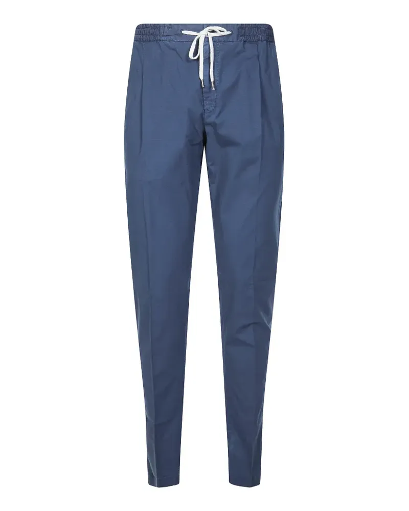 PT TORINO pleated drawstring trousers - Blau Blau